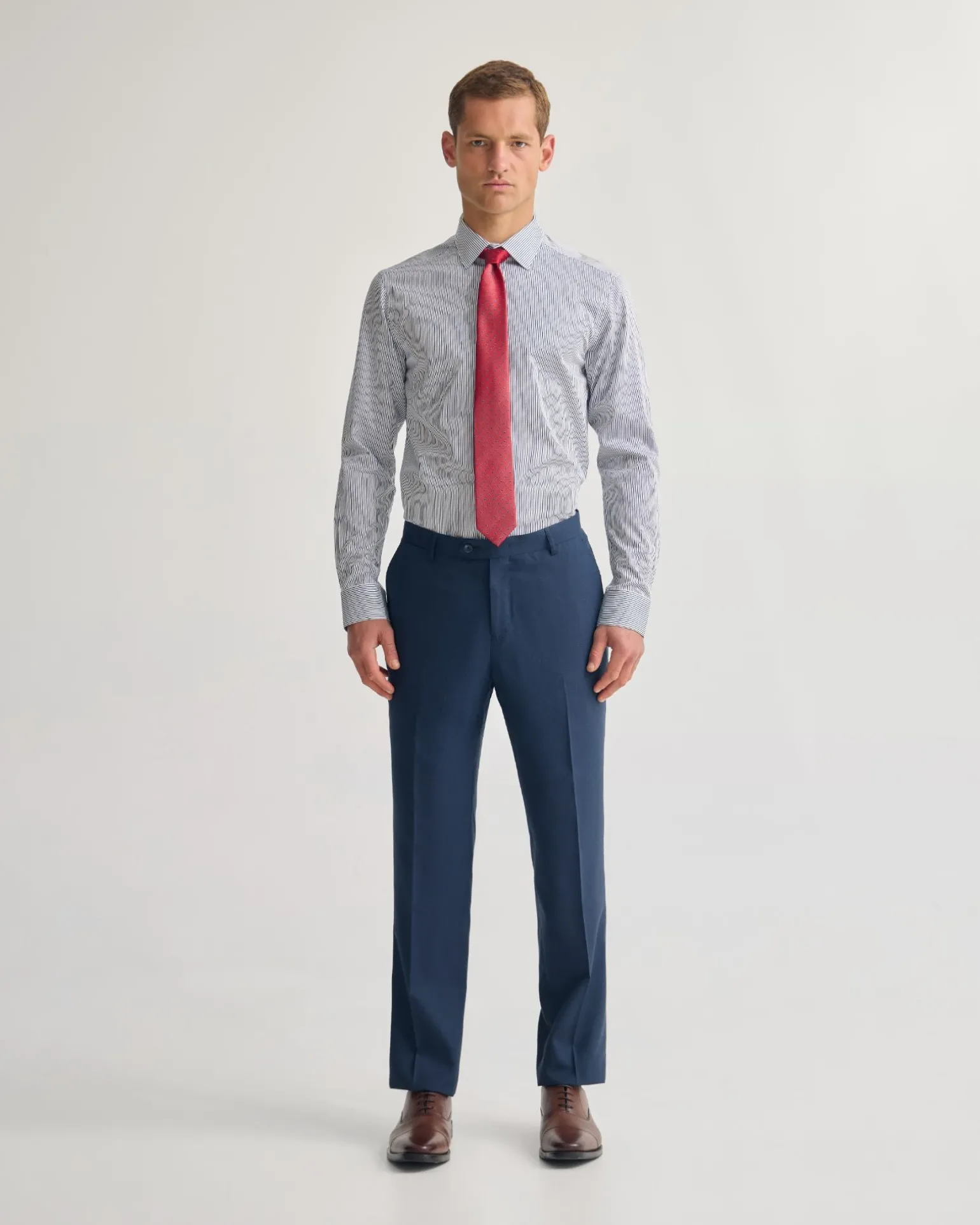 Beckton Slim Fit Striped Shirt