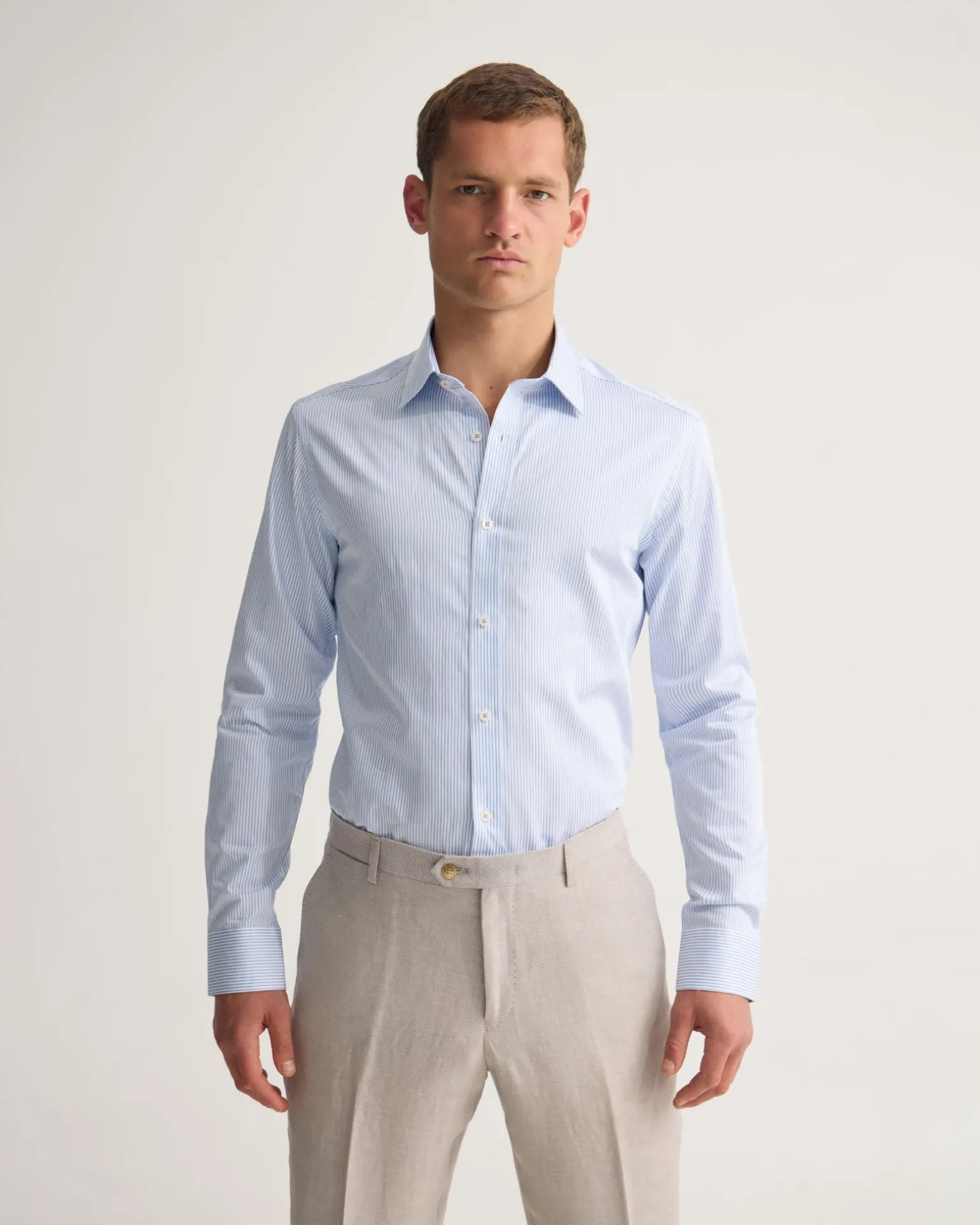 Beckton Slim Fit Striped Shirt
