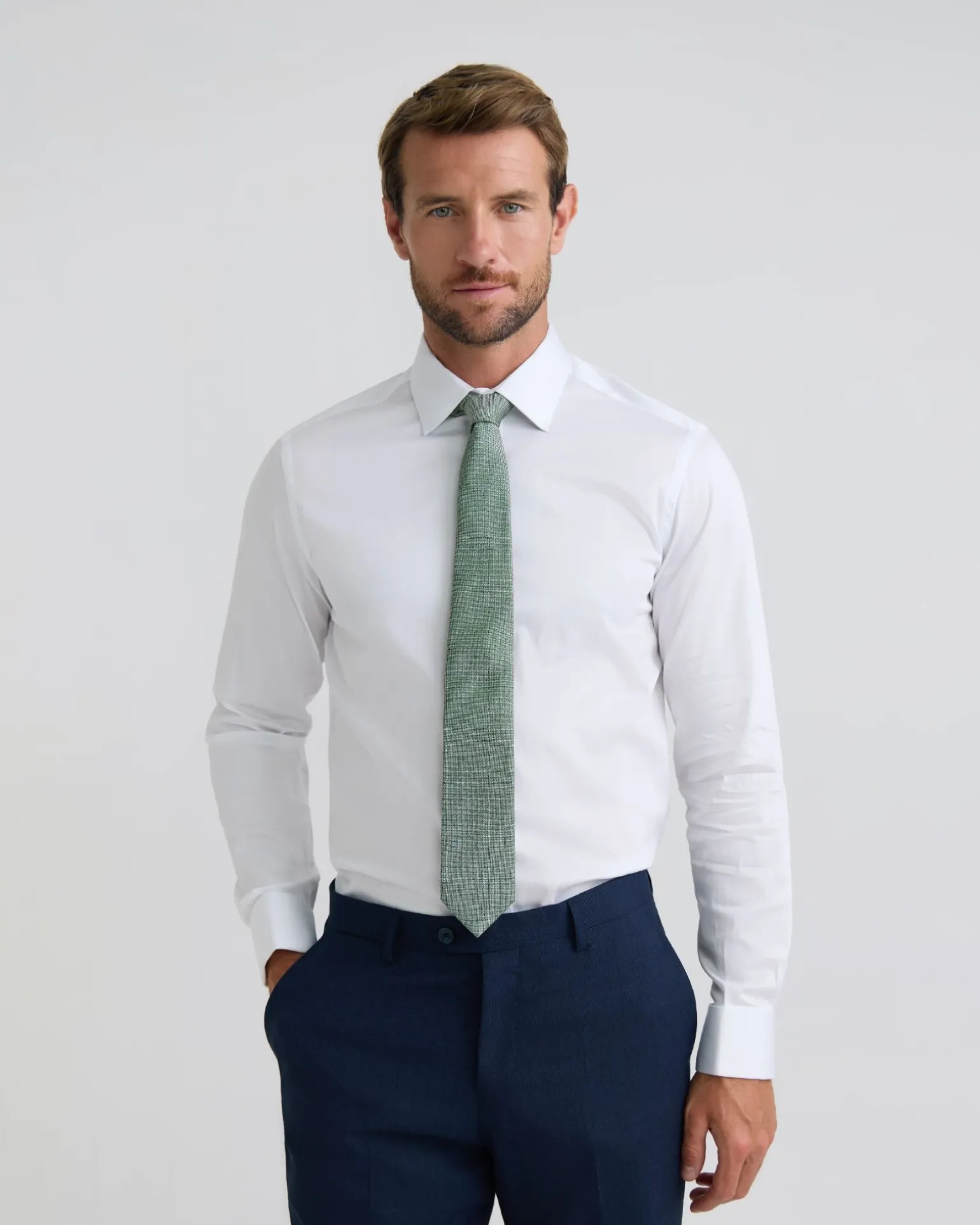 Beckton Slim French Cuff Shirt