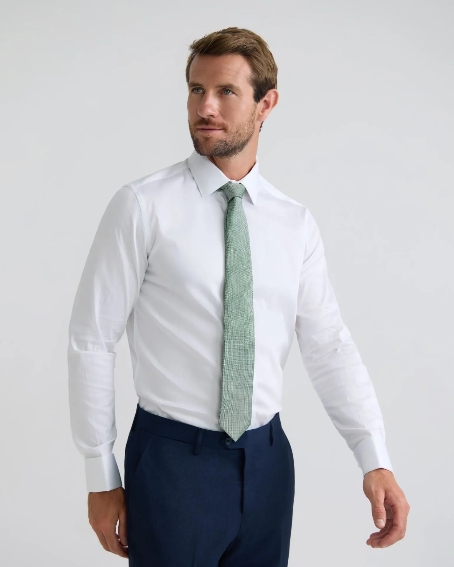 Beckton Slim French Cuff Shirt