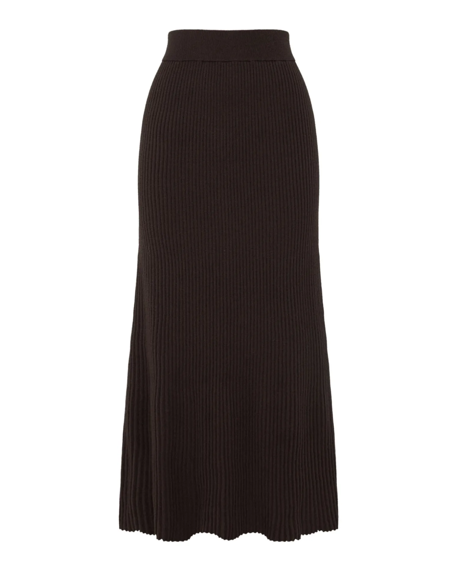 Belle Rib Knitted Skirt