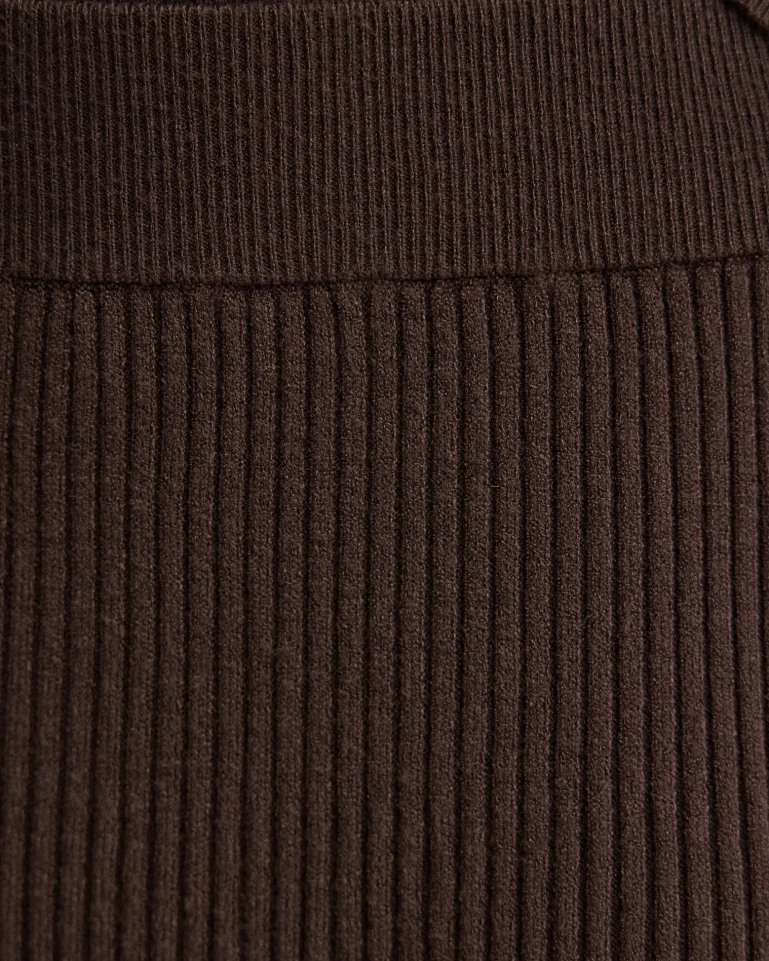 Belle Rib Knitted Skirt