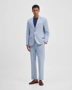 Benjamin Linen Blend Relax Trousers