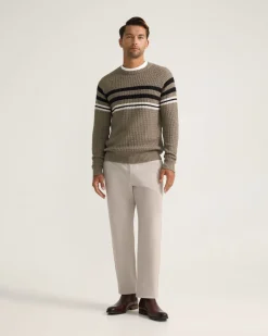 Benji Stripe Cotton Knit