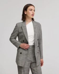 Billie Eco Checked Suit Jacket