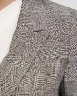 Billie Eco Checked Suit Jacket