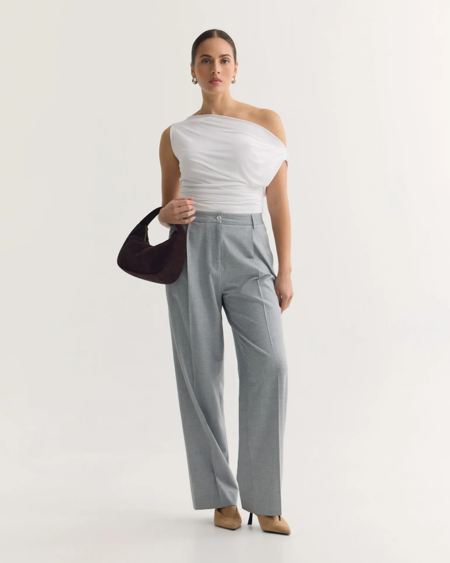 Billie Single Pleat Pant