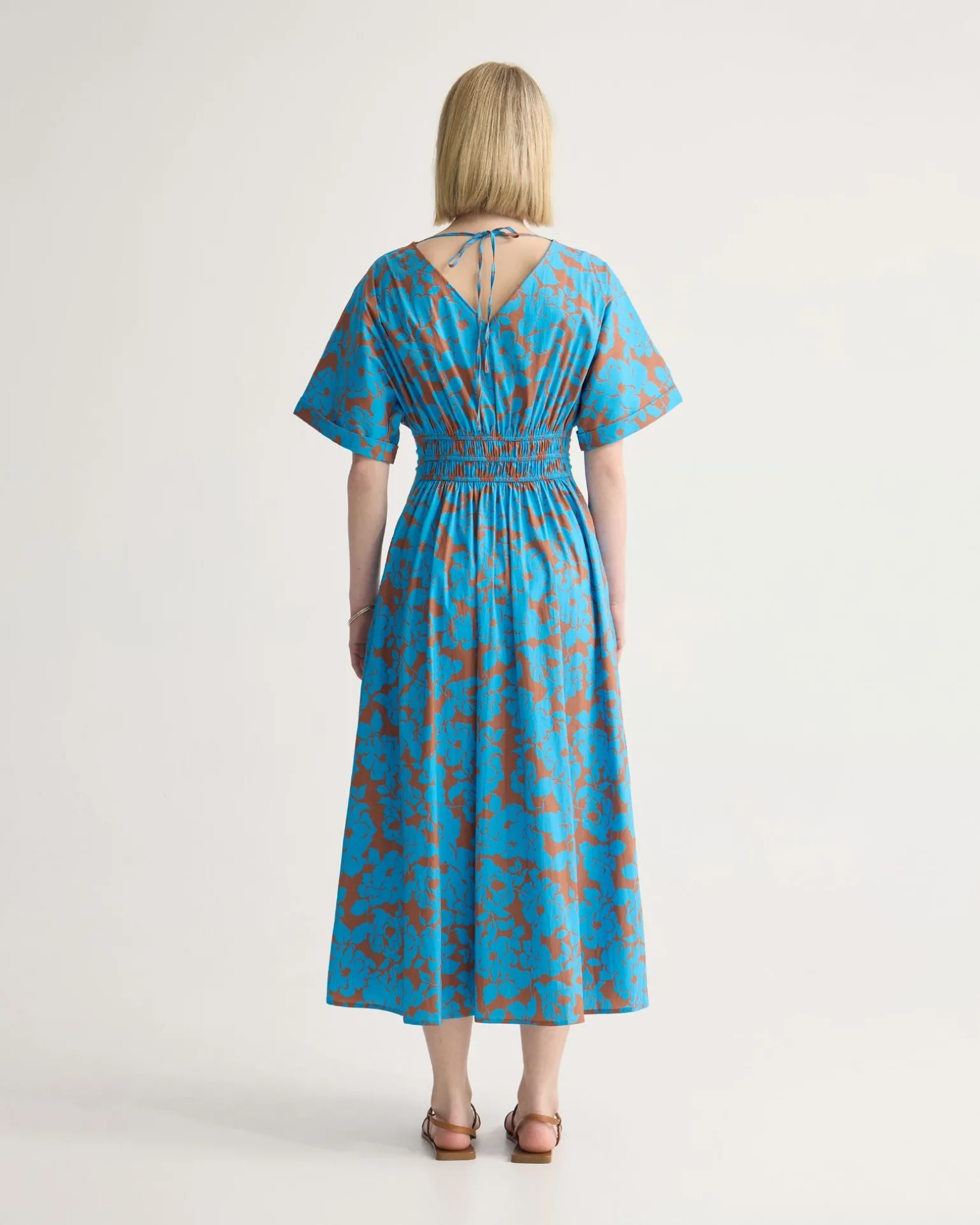 Blaire Printed Cotton Dress
