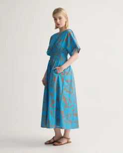 Blaire Printed Cotton Dress