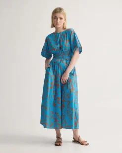 Blaire Printed Cotton Dress