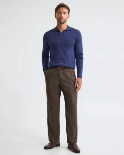 Blair Polo Collar Merino Knit