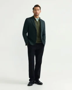 Blake Herringbone Wool Blazer