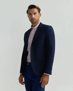 Blake Herringbone Wool Blazer