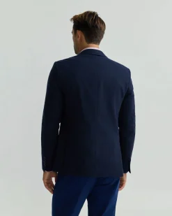 Blake Herringbone Wool Blazer