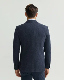 Blake Herringbone Wool Blazer