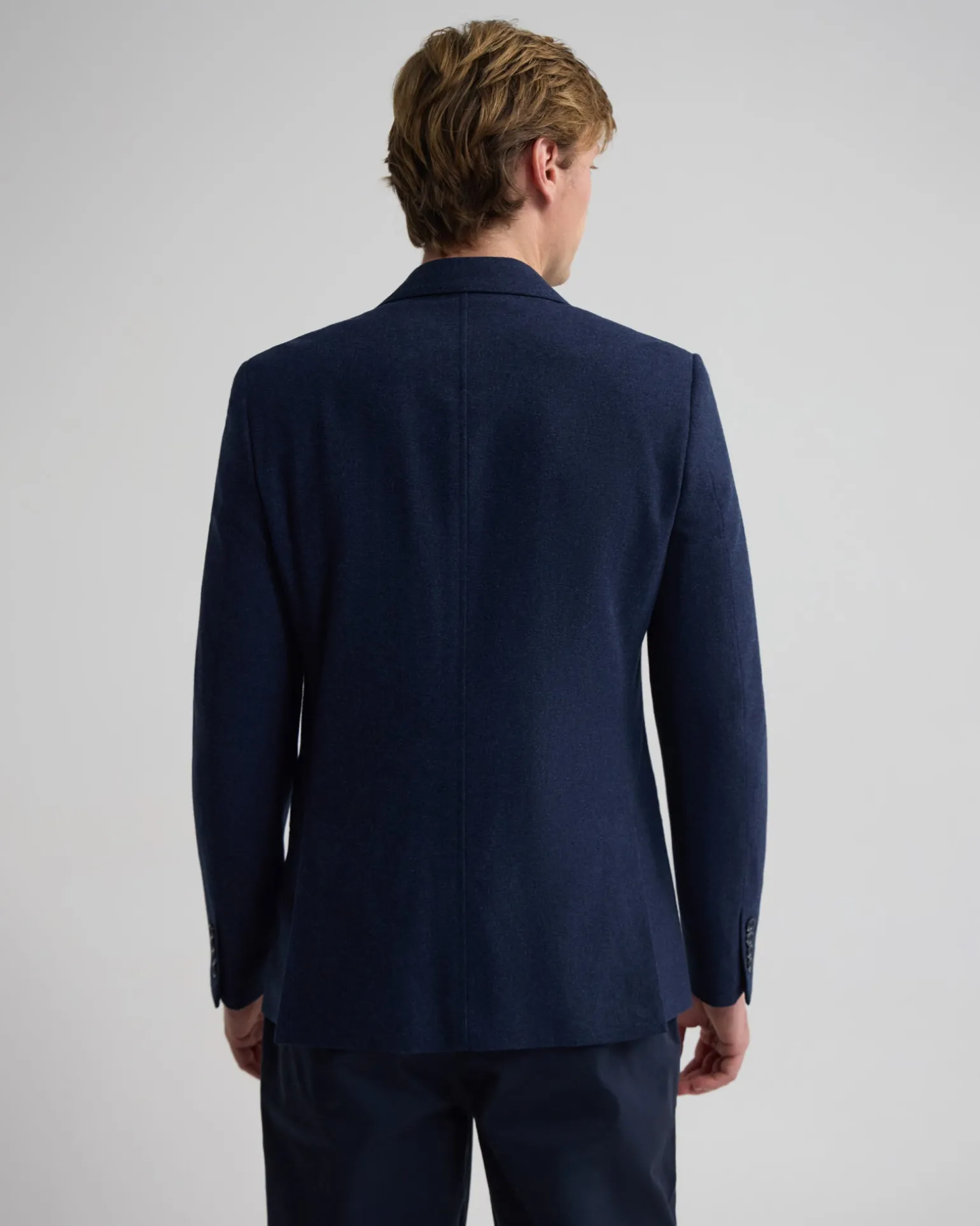 Blake Wool Blend Peak Lapel Blazer