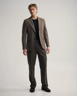 Blake Wool Blend Peak Lapel Blazer