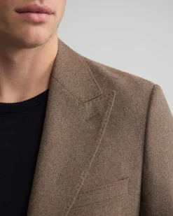 Blake Wool Blend Peak Lapel Blazer