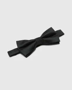 Bow Tie Plain Silk Twill