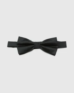 Bow Tie Plain Silk Twill