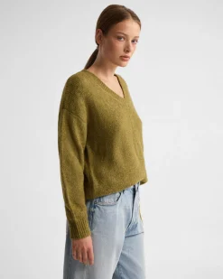 Bridgette Alpaca Blend V-Neck