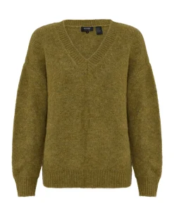 Bridgette Alpaca Blend V-Neck