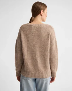 Bridgette Alpaca Blend V-Neck