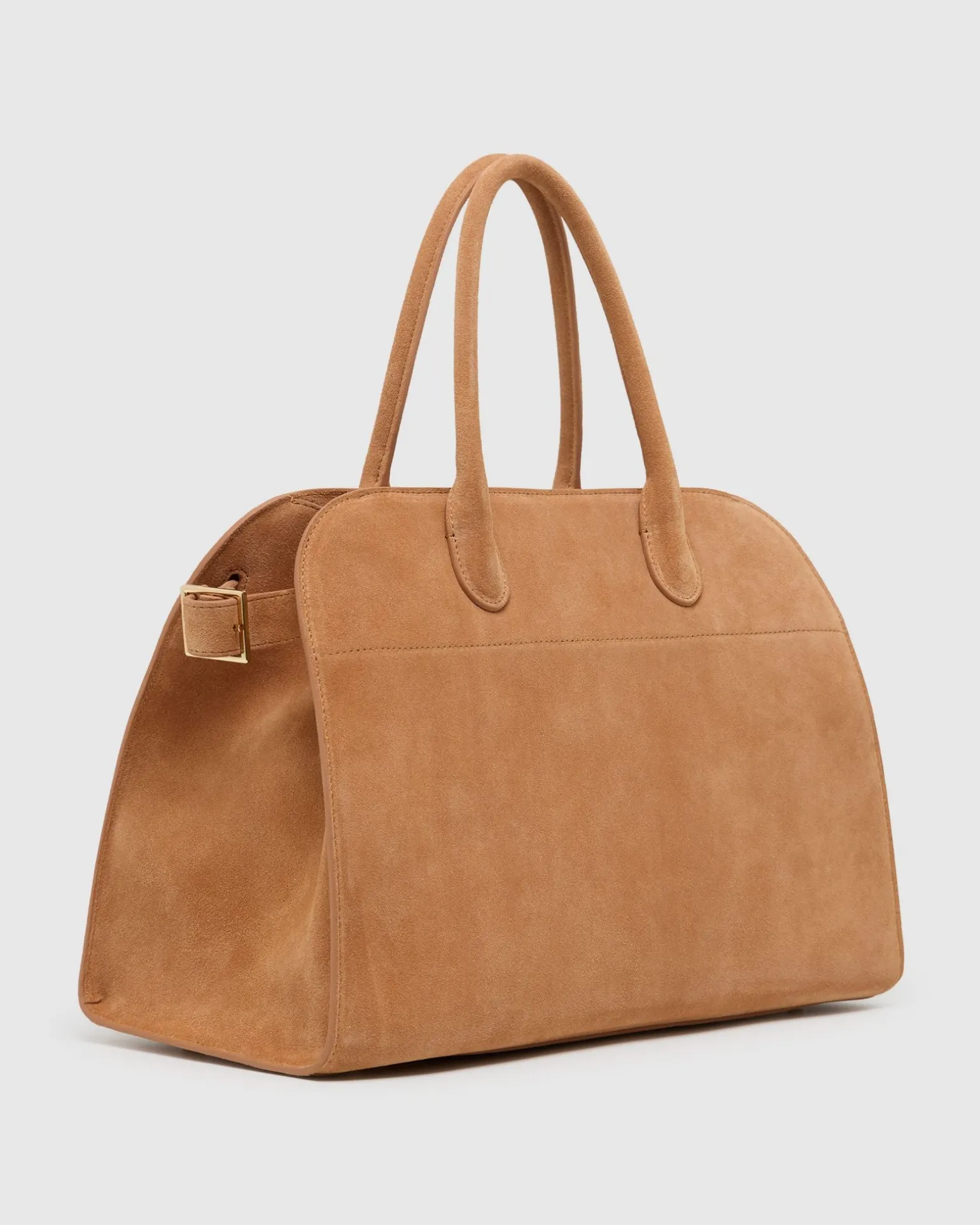 Bridget Top Handle Suede Bag