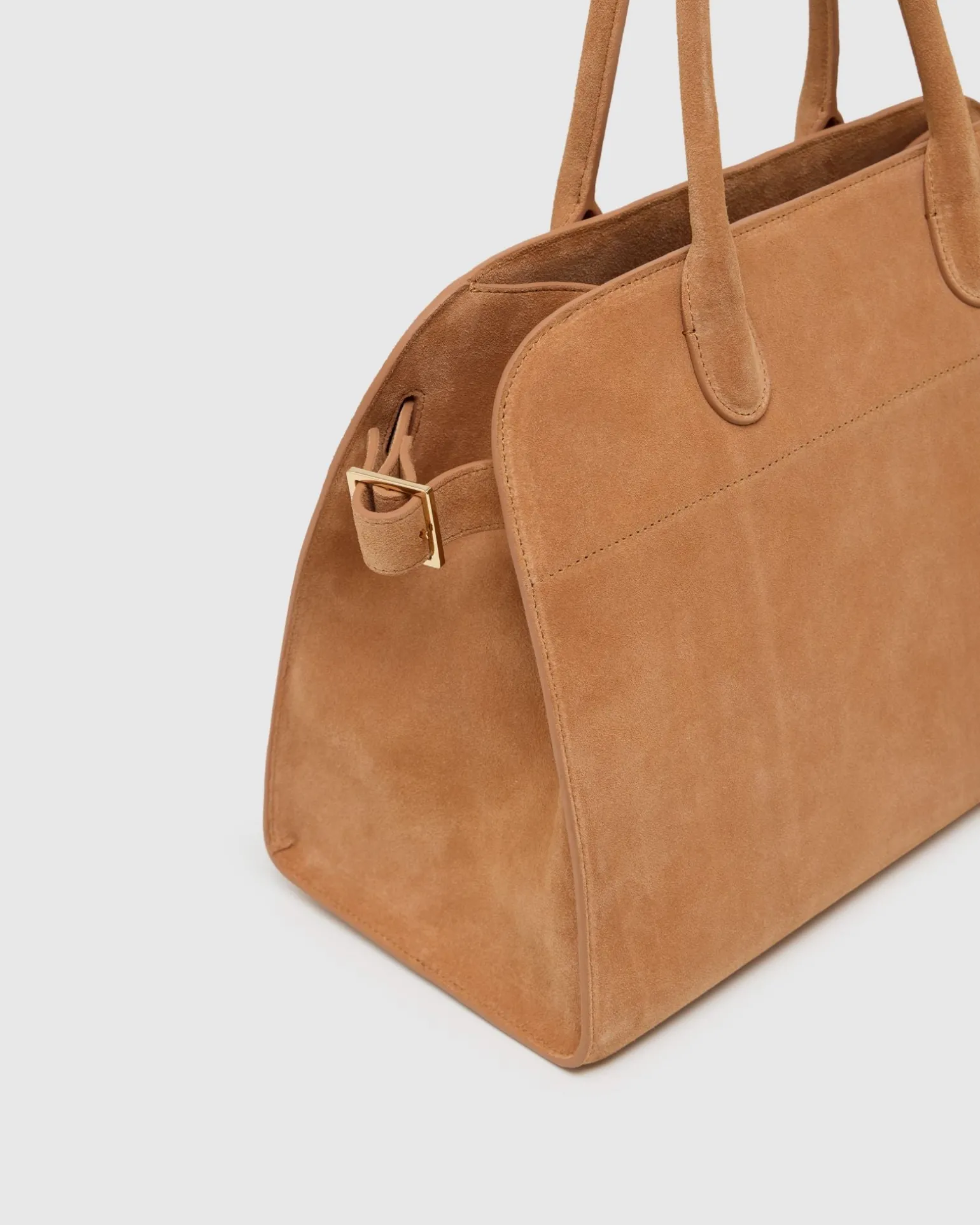 Bridget Top Handle Suede Bag