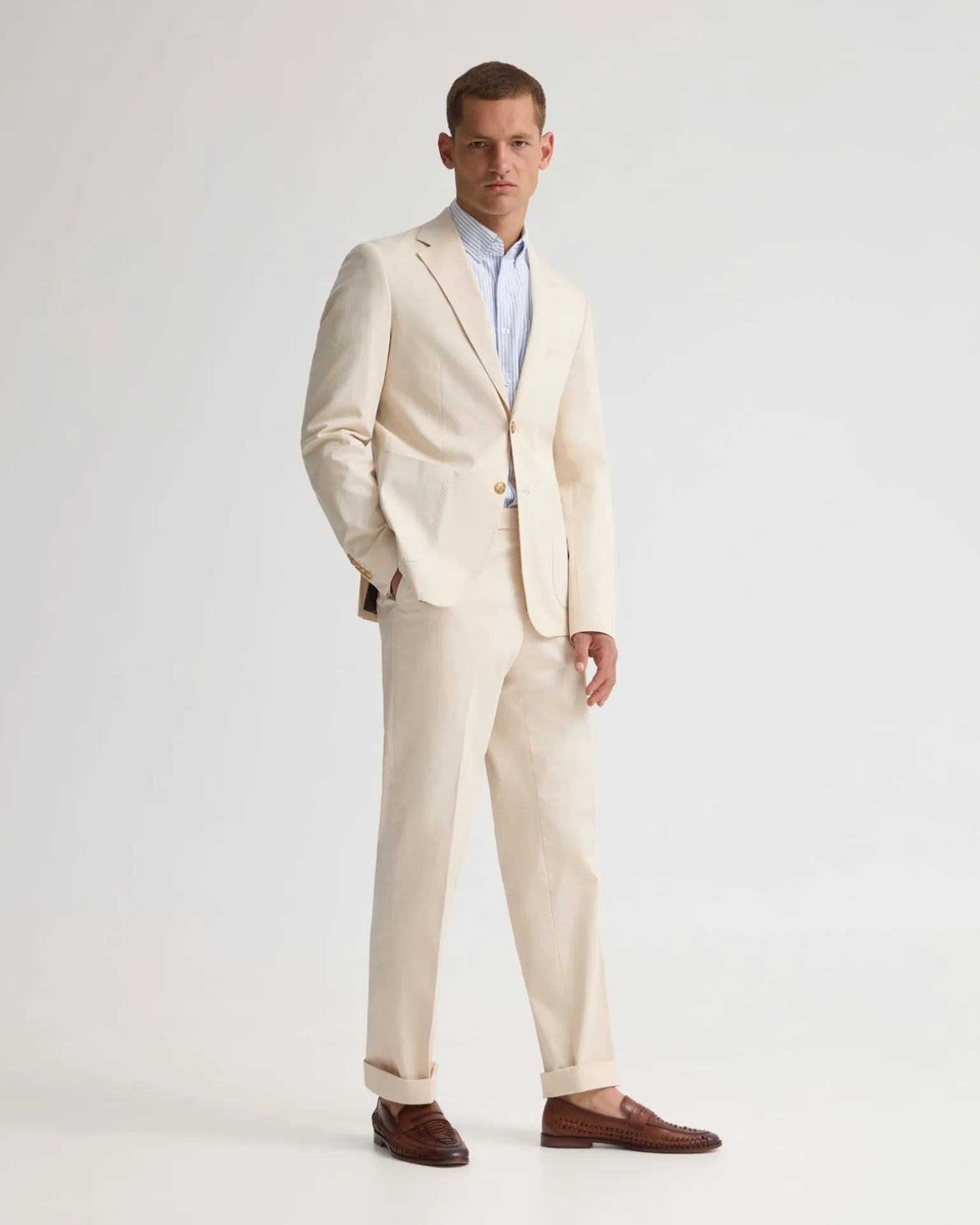 Bryon Pants With Side Tab And Cuff