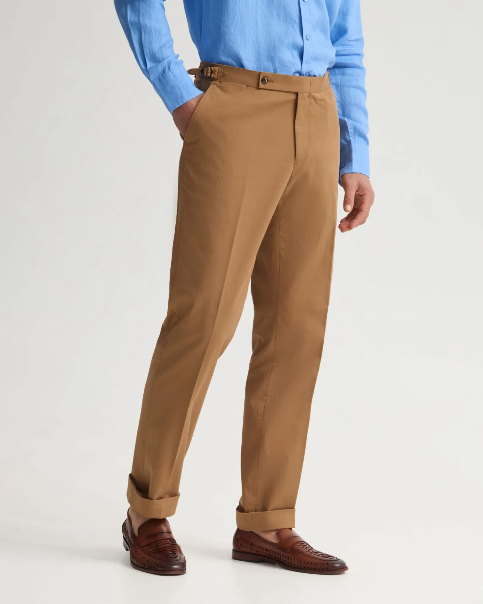 Bryon Pants With Side Tab And Cuff