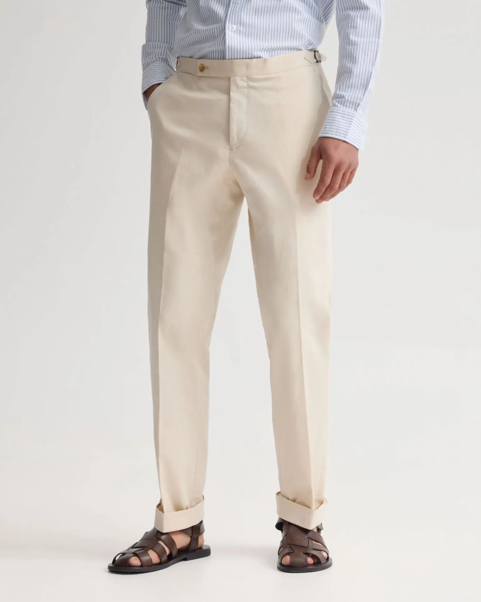 Bryon Pants With Side Tab And Cuff