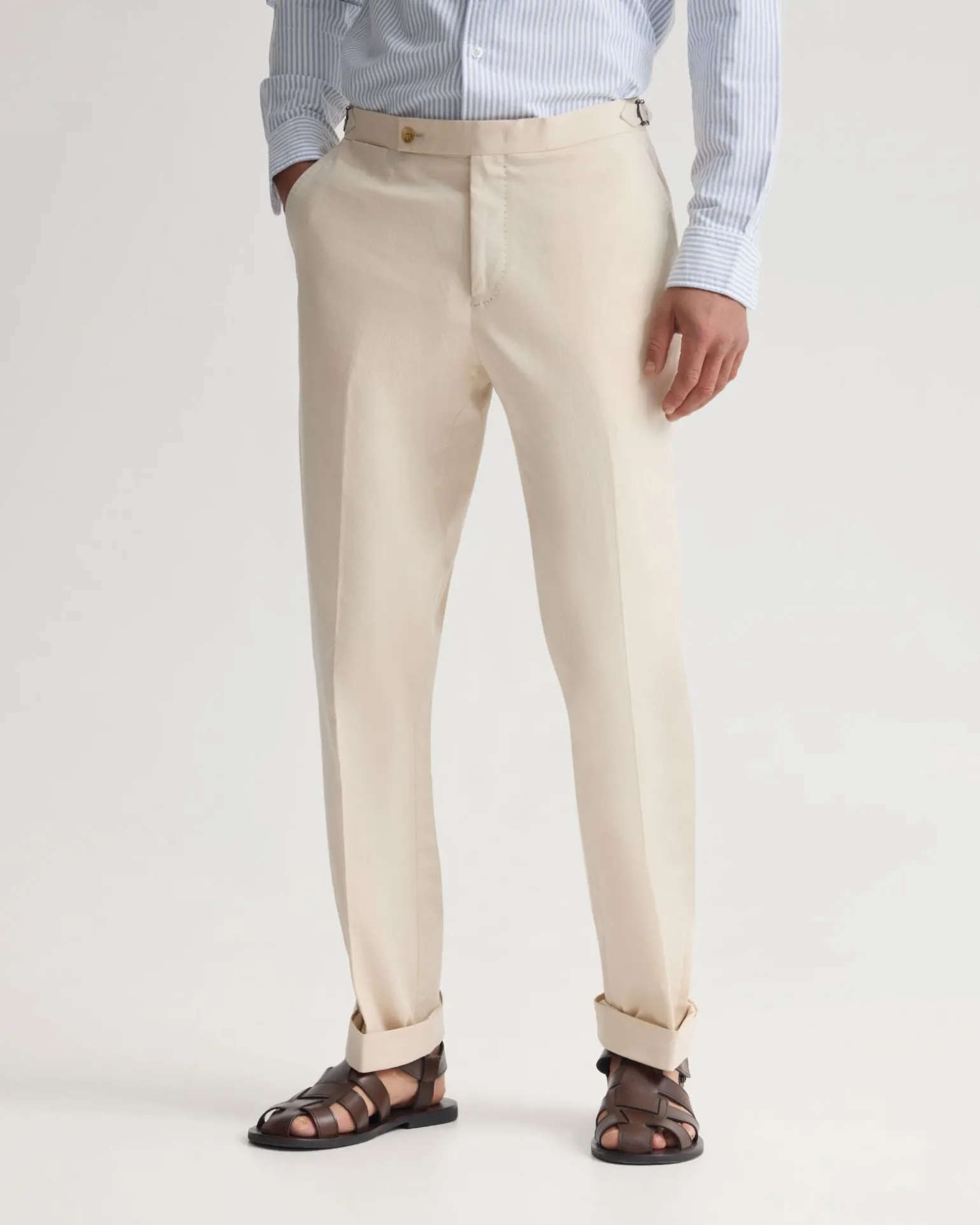 Bryon Pants With Side Tab And Cuff