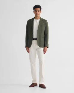 3 Button Linen Milton Blazer