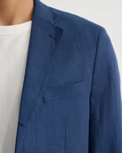 3 Button Linen Milton Blazer