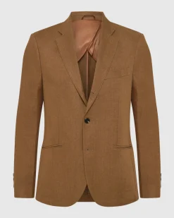 3 Button Linen Milton Blazer