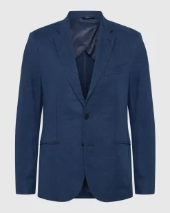 3 Button Linen Milton Blazer