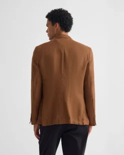 3 Button Linen Milton Blazer