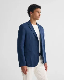 3 Button Linen Milton Blazer