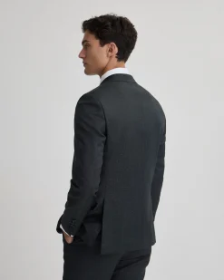 Byron 1/2 Canvas Wool Suit Jacket