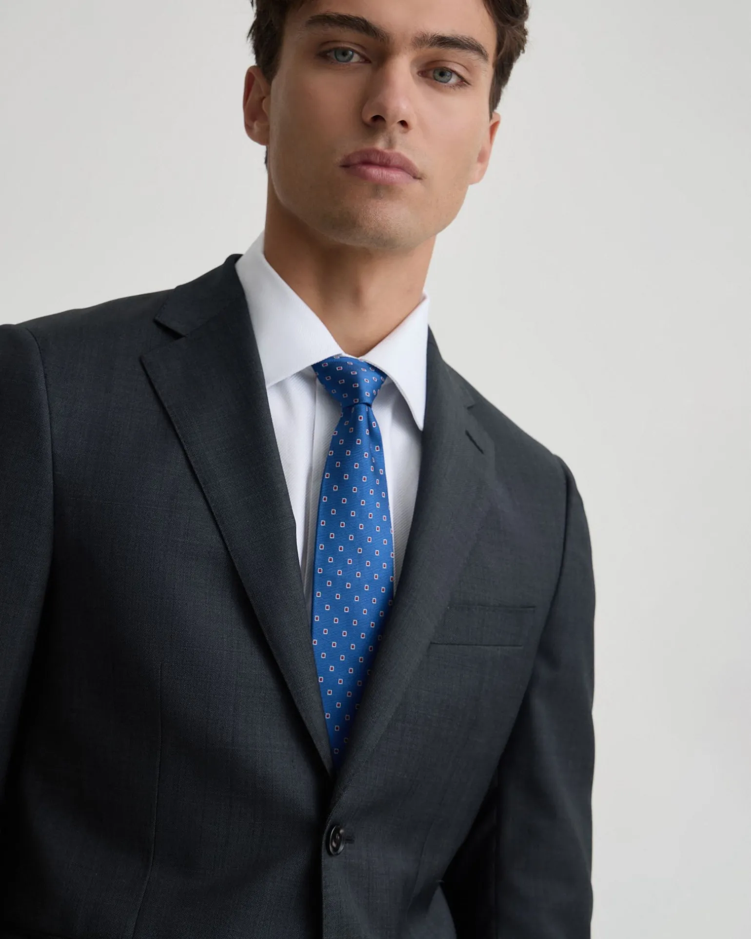Byron 1/2 Canvas Wool Suit Jacket
