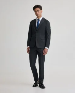 Byron 1/2 Canvas Wool Suit Jacket