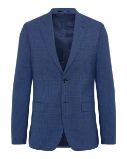 Byron Checked Suit Jacket