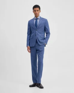 Byron Checked Suit Jacket