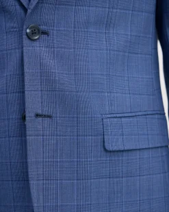 Byron Checked Suit Jacket