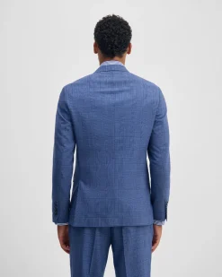 Byron Checked Suit Jacket