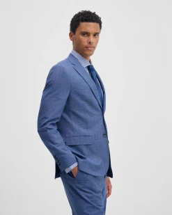 Byron Checked Suit Jacket