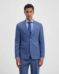 Byron Checked Suit Jacket