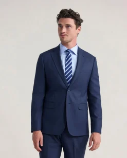 Byron Check Wool Suit Jacket