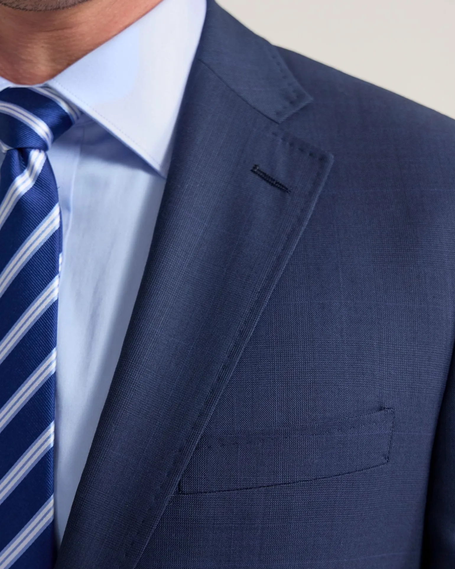 Byron Check Wool Suit Jacket